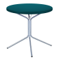Preview: Kaliblauer Pix Metalltisch – elegant und wetterfest