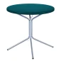 Preview: Kaliblauer Pix Metalltisch – elegant und wetterfest