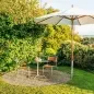 Preview: Schaffner Säntis Stuhl mit PVC Lättli Ambientebild