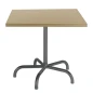 Preview: Schaffner Säntis Metalltisch Quadratisch Braun Preview: Schaffner Säntis Metalltisch Quadratisch Braun