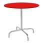 Preview: Rigi Metalltisch von Schaffner mit roter Tischplatte und feuerverzinktem Gestell – langlebiger Gartentisch mit wetterfester Oberfläche Preview: Rigi Metalltisch von Schaffner mit roter Tischplatte und feuerverzinktem Gestell – langlebiger Gartentisch mit wetterfester Oberfläche