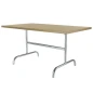 Preview: Schaffner Metalltisch Braun und feuerverzinktes Gestell Preview: Schaffner Metalltisch Braun und feuerverzinktes Gestell