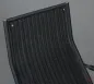 Preview: Tecta D35 Lounge Sessel mit schwarzem Leder und Gefelcht gebraucht
