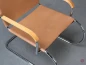 Preview: Tecta Triennale Freischwinger Sessel by Franco Albini mit beigem Leder gebraucht Preview: Tecta Triennale Freischwinger Sessel by Franco Albini mit beigem Leder gebraucht
