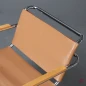 Preview: Tecta Triennale Freischwinger Sessel by Franco Albini mit beigem Leder gebraucht Preview: Tecta Triennale Freischwinger Sessel by Franco Albini mit beigem Leder gebraucht