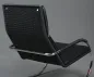 Preview: Tecta D35 Lounge Sessel mit schwarzem Leder und Gefelcht gebraucht