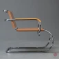 Preview: Tecta Trienale Freischwinger Sessel Seitenansicht Preview: Tecta Trienale Freischwinger Sessel Seitenansicht