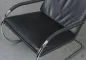 Preview: Tecta D35 Lounge Sessel mit schwarzem Leder und Gefelcht gebraucht