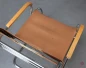 Preview: Tecta Triennale Freischwinger Sessel by Franco Albini mit beigem Leder gebraucht Preview: Tecta Triennale Freischwinger Sessel by Franco Albini mit beigem Leder gebraucht