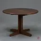 Preview: Thonet 1051 Ausziehtisch Holz Braun mit 2 Einlegeplatten
