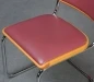 Preview: Thonet S32 P Freischwinger mit rotem Kunstleder Polster gebraucht Preview: Thonet S32 P Freischwinger mit rotem Kunstleder Polster gebraucht