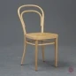 Preview: Thonet 214 Kafeehausstuhl Buche Natur mit Wiener Geflecht gebraucht