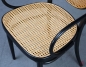 Preview: Thonet 215 RF Kaffeehaus Stuhl mit Armlehne Schwarz gebraucht
