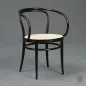 Preview: Thonet 209 Bugholz Stuhl Dunkelbraun mit Wiener Geflecht gebraucht
