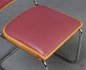 Preview: Thonet S32 P Freischwinger mit rotem Kunstleder Polster gebraucht Preview: Thonet S32 P Freischwinger mit rotem Kunstleder Polster gebraucht
