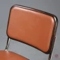 Preview: Thonet S32 P Freischwinger mit braunem Kunstleder Polster gebraucht Preview: Thonet S32 P Freischwinger mit braunem Kunstleder Polster gebraucht