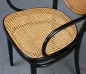 Preview: Thonet 215 RF Kaffeehaus Stuhl mit Armlehne Schwarz gebraucht