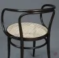 Preview: Thonet 209 Bugholz Stuhl Dunkelbraun mit Wiener Geflecht gebraucht