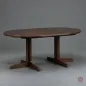 Preview: Thonet 1051 Ausziehtisch Holz Braun mit 2 Einlegeplatten