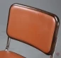 Preview: Thonet S32 P Freischwinger mit braunem Kunstleder Polster gebraucht Preview: Thonet S32 P Freischwinger mit braunem Kunstleder Polster gebraucht