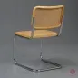 Preview: Thonet S32 Freischwinger Buche Natur mit Patina Geflecht gebraucht