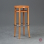 Preview: Thonet 204 MH Barhocker Bugholz Kafeehaus Stuhl in Kirschbaum gebraucht