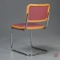 Preview: Thonet S32 P Freischwinger mit rotem Kunstleder Polster gebraucht Preview: Thonet S32 P Freischwinger mit rotem Kunstleder Polster gebraucht