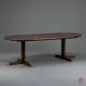 Preview: Thonet 1051 Ausziehtisch Holz Braun mit 2 Einlegeplatten