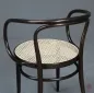 Preview: Thonet 209 Bugholz Stuhl Dunkelbraun mit Wiener Geflecht gebraucht