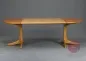 Preview: Thonet 1055 Ausziehtisch Buche klar lackiert mit 2 Einlegeplatten gebraucht