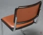 Preview: Thonet S32 P Freischwinger mit braunem Kunstleder Polster gebraucht Preview: Thonet S32 P Freischwinger mit braunem Kunstleder Polster gebraucht