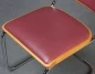 Preview: Thonet S32 P Freischwinger mit rotem Kunstleder Polster gebraucht Preview: Thonet S32 P Freischwinger mit rotem Kunstleder Polster gebraucht