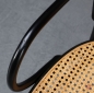 Preview: Thonet 215 RF Kaffeehaus Stuhl mit Armlehne Schwarz gebraucht