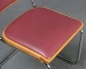Preview: Thonet S32 P Freischwinger mit rotem Kunstleder Polster gebraucht Preview: Thonet S32 P Freischwinger mit rotem Kunstleder Polster gebraucht
