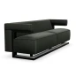 Preview: Tecta Dreisitzer Sofa F51-3 Bezug Leder oxfordgrün Gestell Esche schwarz lackiert Preview: Tecta Dreisitzer Sofa F51-3 Bezug Leder oxfordgrün Gestell Esche schwarz lackiert