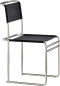 Preview: Tecta B40 Schwarz mit Chrom gestell Seitenansicht Preview: Tecta B40 Schwarz mit Chrom gestell Seitenansicht