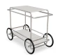 Preview: Tecta M4R Konsolenwagen White Edition – Elegantes Bauhaus-Design