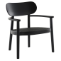 Preview: Thonet 119 F Dark Meange Buche schwarz gebeizt