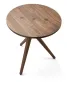 Preview: Thonet 1025 Beistelltisch aus Holz in Nussbaum geölt Vogelperspektive