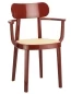 Preview: Thonet 118 F Buchenholz Stuhl mit Geflecht und Armlehnen hochglanzlackiert Preview: Thonet 118 F Buchenholz Stuhl mit Geflecht und Armlehnen hochglanzlackiert