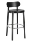 Preview: Thonet 118 MH Stuhl mit Muldensitz Schwarz Preview: Thonet 118 MH Stuhl mit Muldensitz Schwarz