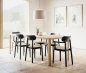 Preview: Thonet 118 Holzstuhl Schwarz mit Wiener Geflecht