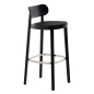 Preview: Thonet 118 H Dark Melange Buche schwarz gebeizt