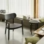 Preview: Thonet 119 F Dark Melange Buche schwarz gebeizt Interieurbild