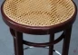 Preview: Thonet 204 RH Barhocker mit Geflecht Mahagoni, gebraucht Preview: Thonet 204 RH Barhocker mit Geflecht Mahagoni, gebraucht