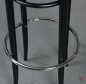Preview: Thonet 204 RH Barhocker mit Geflecht in Schwarz gebraucht
