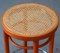 Preview: Thonet 204 RH Barhocker mit Geflecht Orange, gebraucht Preview: Thonet 204 RH Barhocker mit Geflecht Orange, gebraucht