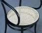 Preview: Thonet 209 Kaffeehaus Stuhl mit Wiener Geflecht in Schwarz gebraucht