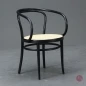 Preview: Thonet 209 Bugholzstuhl Schwarz mit neuem Geflecht + Stützgewebe Preview: Thonet 209 Bugholzstuhl Schwarz mit neuem Geflecht + Stützgewebe