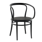 Preview: Thonet 209 Dark melange Geflecht mit schwarzem Gestell